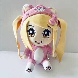 INQUISITOR MASTER SLEEPOVER SLUMBER ALEX PLUSHY PINK‎ CAT RARE Toy Plush Anime